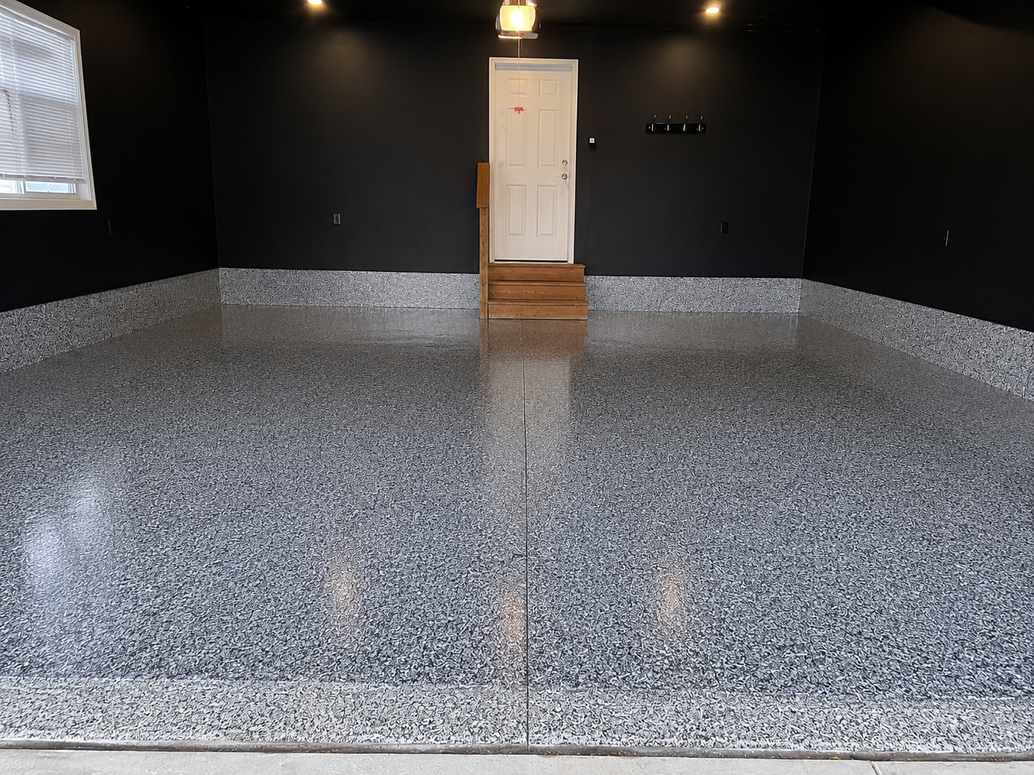 Garage Epoxy & Paint — Before & After — after
